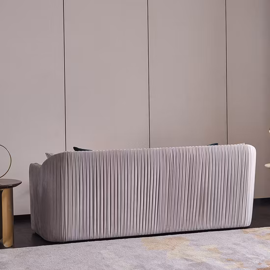 レザーコーナーソファ、2020最新デザインのモダンなリビングルームソファ